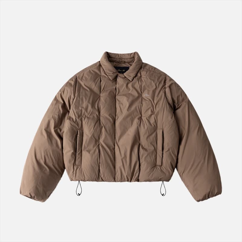 Pleated Puffer Bronze