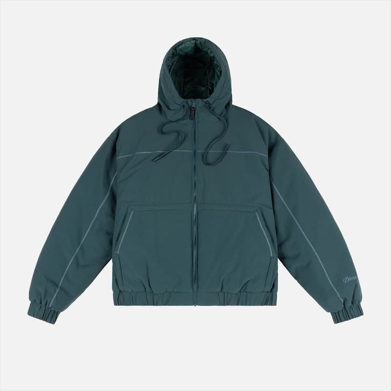 Quilted Puffer Emerald